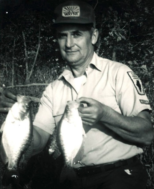 George Zebrun of the Illinois Department of Conservation